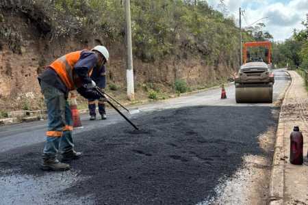 Avenida das Andorinhas passa por manutenção