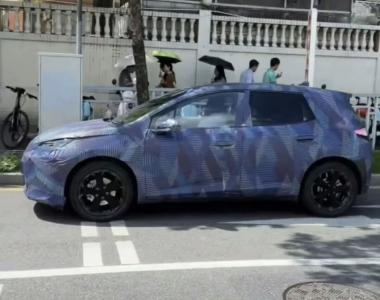 Novo BYD Dolphin flagra