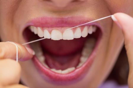 fio dental dentes boca saude bucal dentista