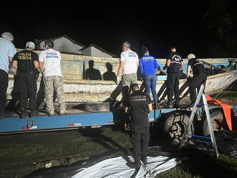 Corpos encontrados em barco no Pará serão enterrados provisoriamente nesta quinta (25)