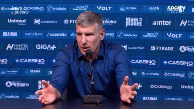 Fortaleza: Palermo cita entrega e reitera confiança no elenco após derrota para o Cruzeiro
