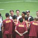 'CT roubado'? Bernard revela como reagiu à chegada de Ronaldinho ao Atlético