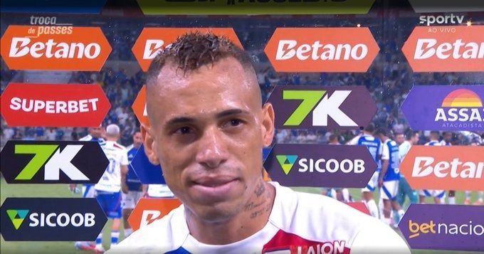 Fortaleza: Breno Lopes cita ‘falta de eficácia’ em derrota para o Cruzeiro e manda recado