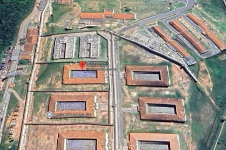 Suspeito é baleado após tentar jogar drogas pelo muro de penitenciária em Contagem, na Grande BH; dois fogem