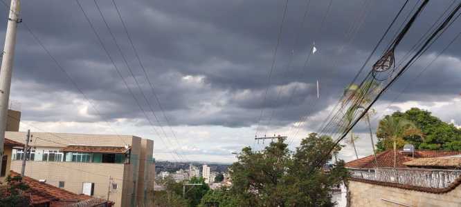 Céu nublado em Belo Horizonte