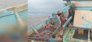 Barco à deriva com corpos no Pará