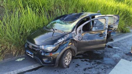 Condutor apresentava sinais de embriaguez e foi atendido com dores no pescoço