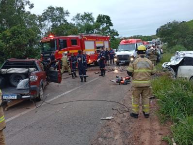 Acidente ocorreu no trevo de São Geraldo, zona rural de Visconde do Rio Branco