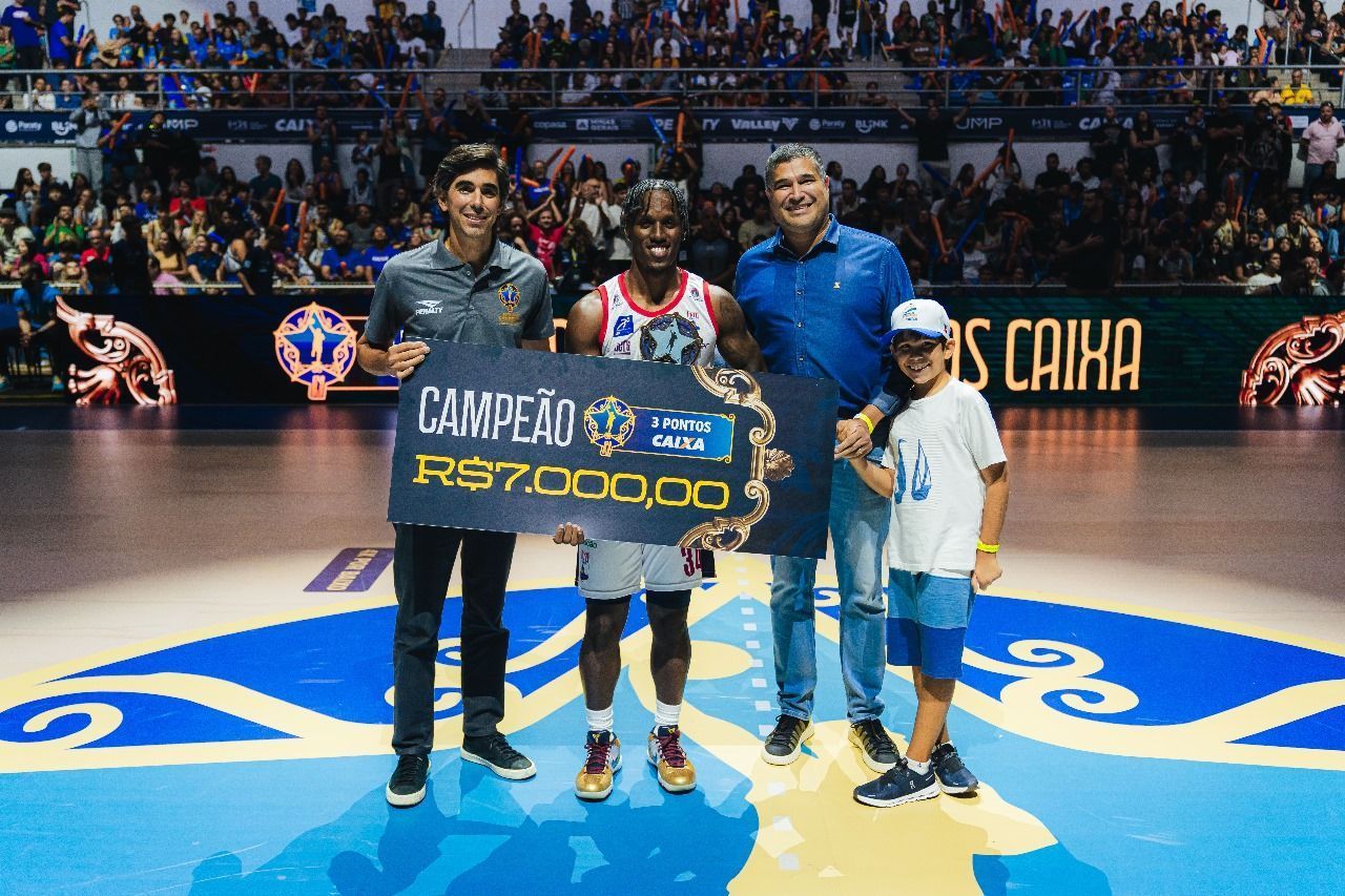 Matheusinho, Barnes e Brandão: os vencedores dos torneios individuais do Jogo das Estrelas do NBB