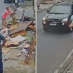 Vídeo: acumulo de entulho em calçada provoca problemas em rua de Ribeirão das Neves