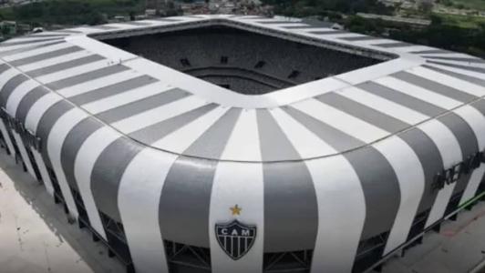 A Arena MRV disponibiliza 120 vagas em bicicletários no estacionamento coberto da Arena MRV