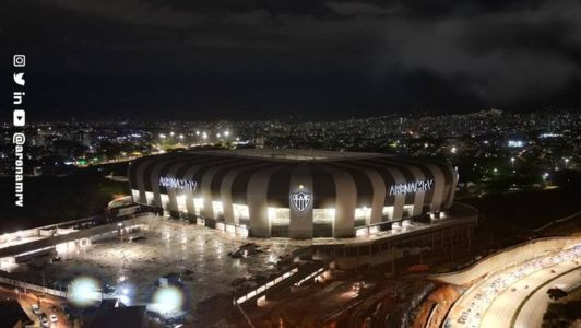 A Arena MRV é um dos pontos positivos para o Atlético