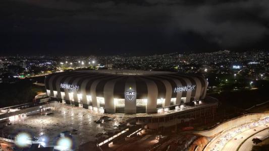 A Arena MRV será entregue em 2023, mas chuvas podem atrasar 100% da conclusão