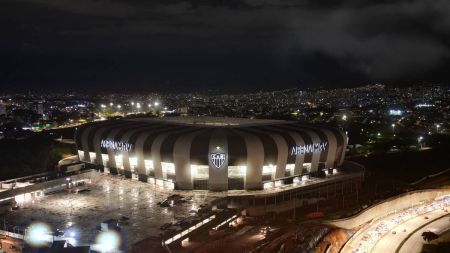 A Arena MRV será entregue em 2023, mas chuvas podem atrasar 100% da conclusão