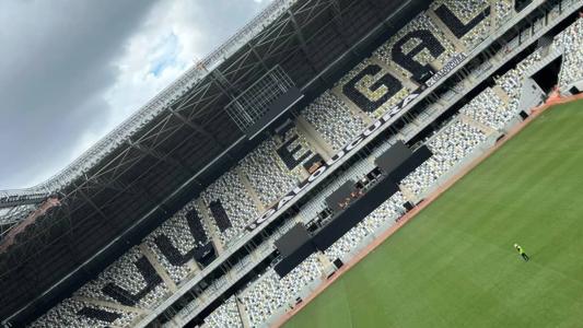 A Arena MRV terá o seu primeiro mosaico neste sábado (15)