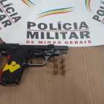 Polícia Militar prende homem armado após ameaçar mulher
