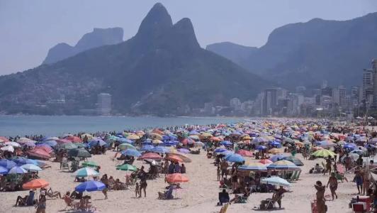 A capital fluminense segue com os termômetros perto dos 40ºC