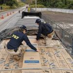 PRF apreende 400 mil maços de cigarros contrabandeados na BR-040