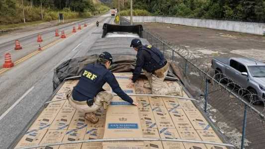 A carga é avaliada em mais de um milhão de reais