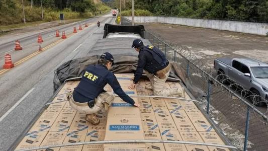 A carga é avaliada em mais de um milhão de reais