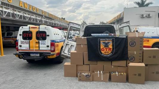 A carga foi recuperada na tarde deste sábado (29)
