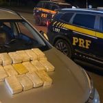 PRF apreende 25 kg de cocaína em compartimento secreto de carro na BR-381, em Minas