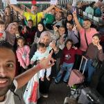 Brasileiros que moravam na Faixa de Gaza chegam ao Egito após um mês