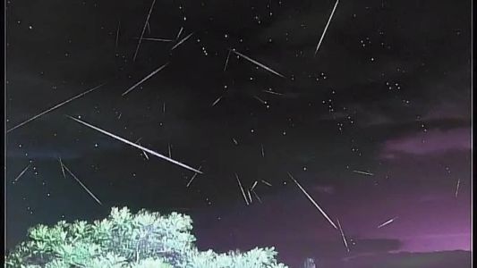 A chuva de meteoros poderá ser vista em todo o país