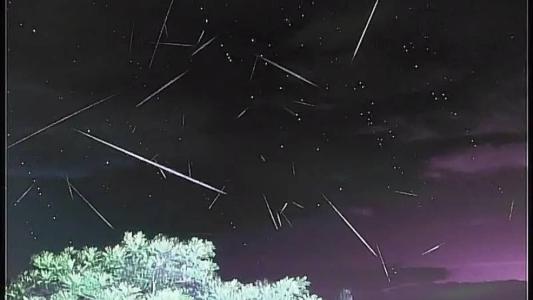 A chuva de meteoros poderá ser vista em todo o país