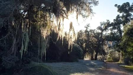 A cidade teve a menor temperatura do país nesta sexta (26)
