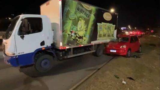 A companheira do suspeito foi internada com ferimentos graves
