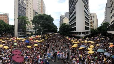 A credencial, pessoal e intransferível, dá ao ambulante o direito de circular exclusivamente pelos desfiles