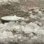 Chuva de granizo em Belo Horizonte: Defesa Civil emite alerta para a próxima hora