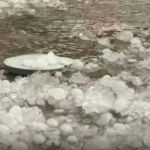Chuva de granizo em Belo Horizonte: Defesa Civil emite alerta para as próximas horas