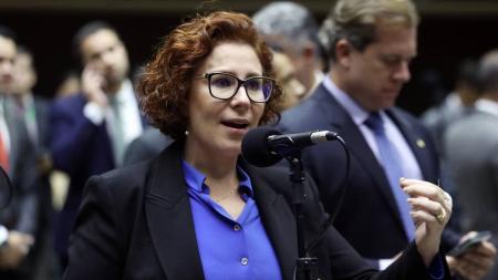A deputada federal Carla Zambelli, do PL