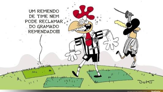 A derrota do Galo para o Timão no Mineirão