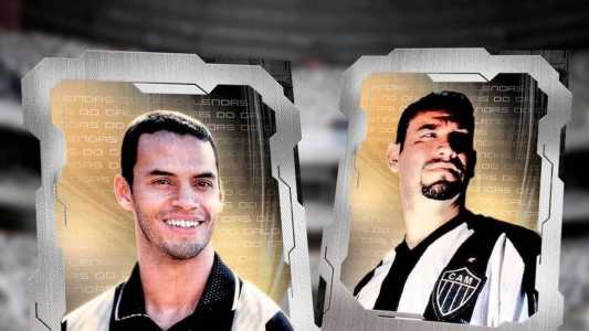 A dupla fez história com a camisa do Atlético e está na lista dos 10 maiores artilheiros do clube