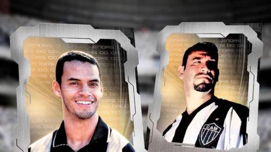 A dupla fez história com a camisa do Atlético e está na lista dos 10 maiores artilheiros do clube