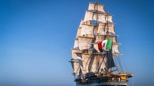 A embarcação está em uma turnê mundial e chegou no Brasil nesta sexta-feira (6)