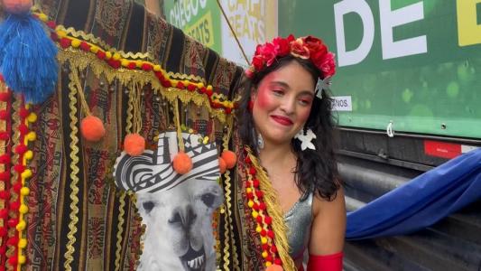 A foliã Shantal Carvalho
