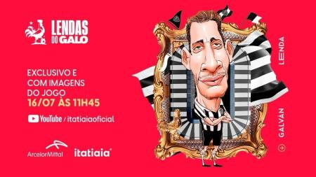 A história de Galván, um dos ídolos do Atlético confirmados no Lendas do Galo