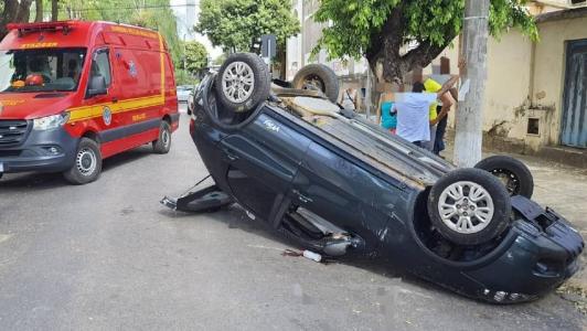A idosa foi encaminhada para um hospital da cidade