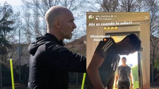 A imagem viralizou durante a semana após post do atacante Pity Martinéz