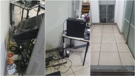 A invasão aconteceu na madrugada desta terça (4)