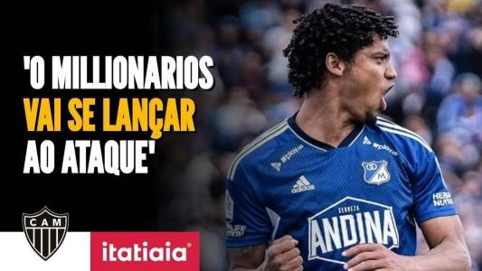 A Itatiaia transmite Millonarios x Atlético, ao vivo, no YouTube