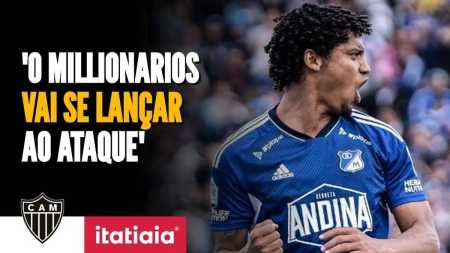 A Itatiaia transmite Millonarios x Atlético, ao vivo, no YouTube