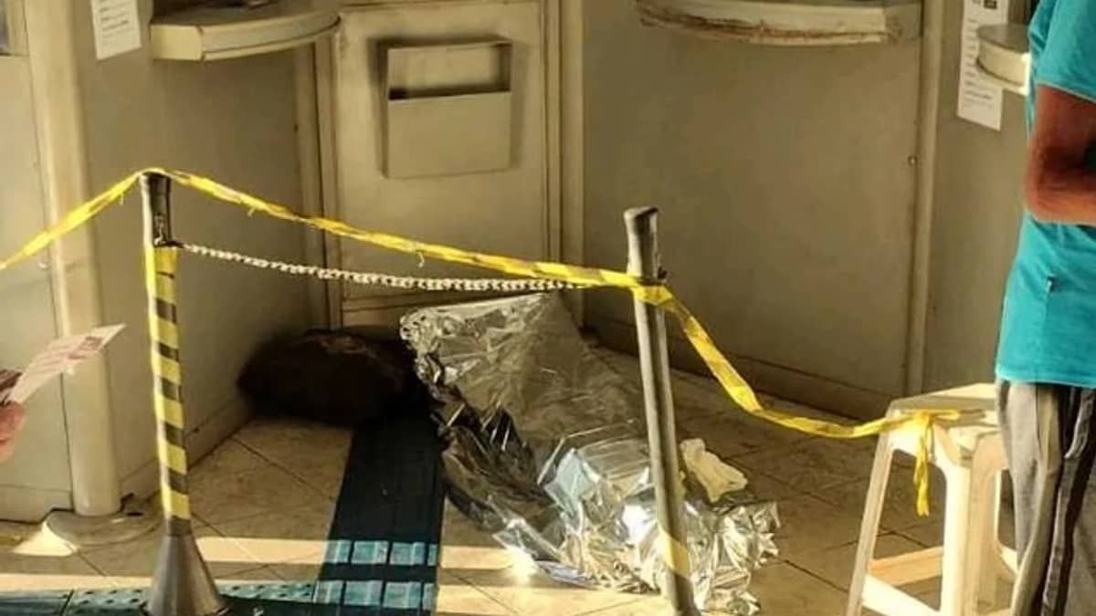Homem morre na fila em lotérica no interior de São Paulo e local continua funcionando com o corpo no chão