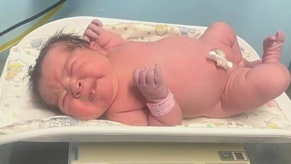 Mulher dá à luz uma criança de 5kg em Santa Catarina 