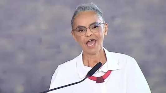 A ministra do Meio Ambiente, Marina Silva