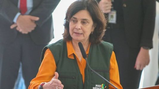 A ministra Nísia Trindade, da Saúde